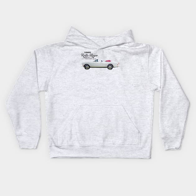 1989 Rolls Royce Corniche II Convertible Kids Hoodie by Gestalt Imagery